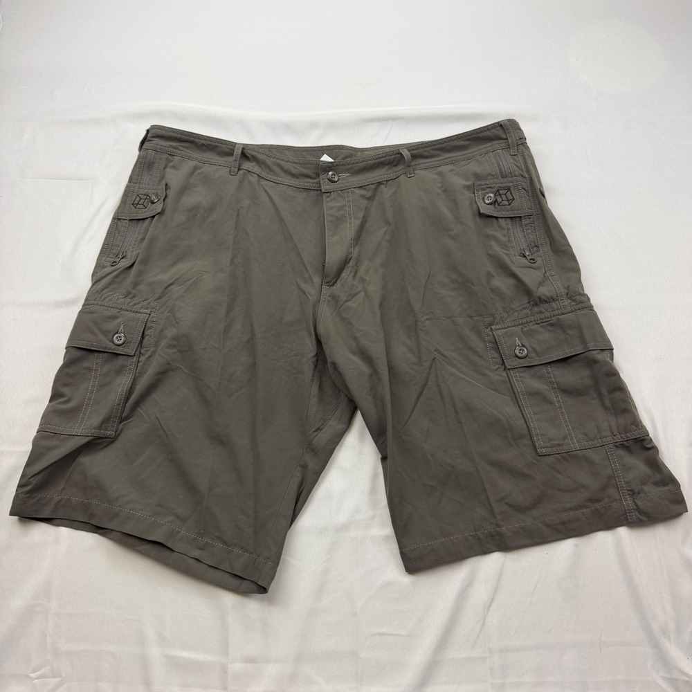 Clothing Arts Cargo Shorts Mens 42  P^cubed Pick-Pocket Proof Travel Nylon